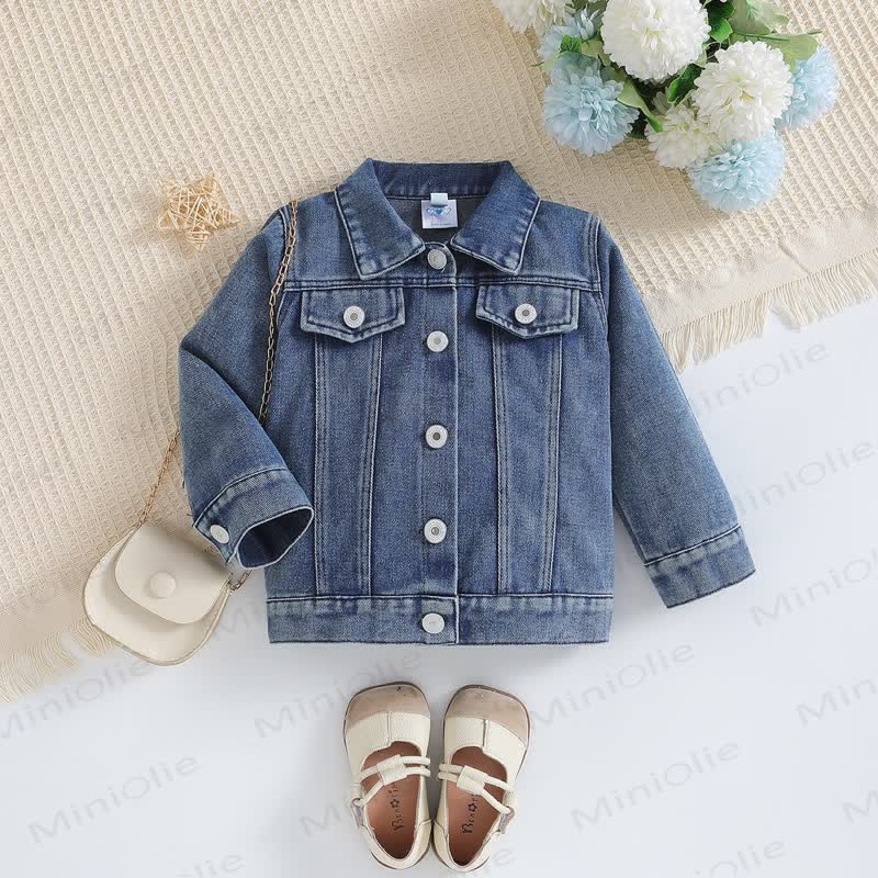 Baby Toddler Boy Denim Brother Jacket