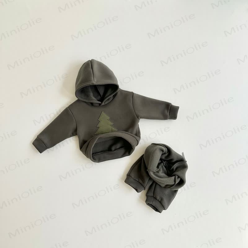 Baby Toddler Fleece Lined Tree 2-piece Set