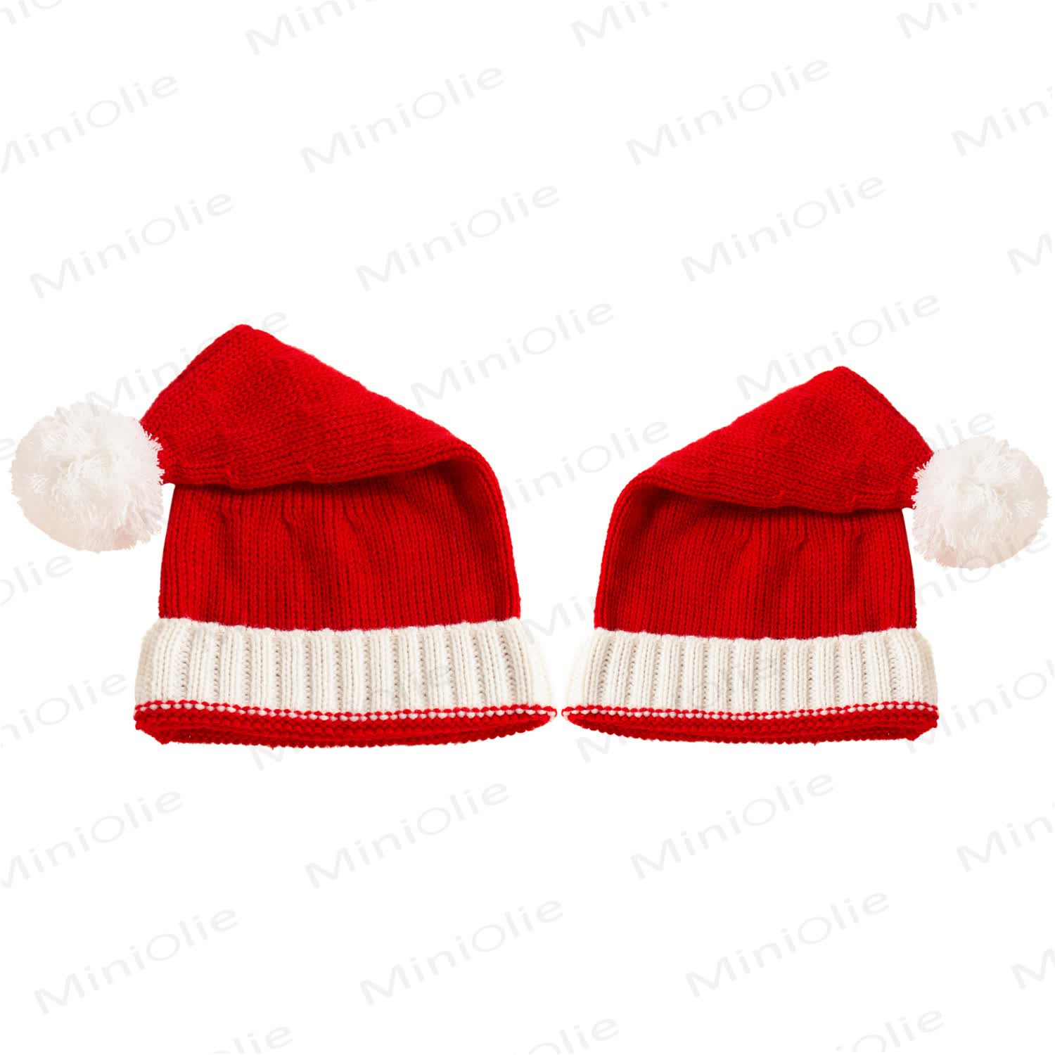 Baby Red Christmas Knitted Warm Beanie