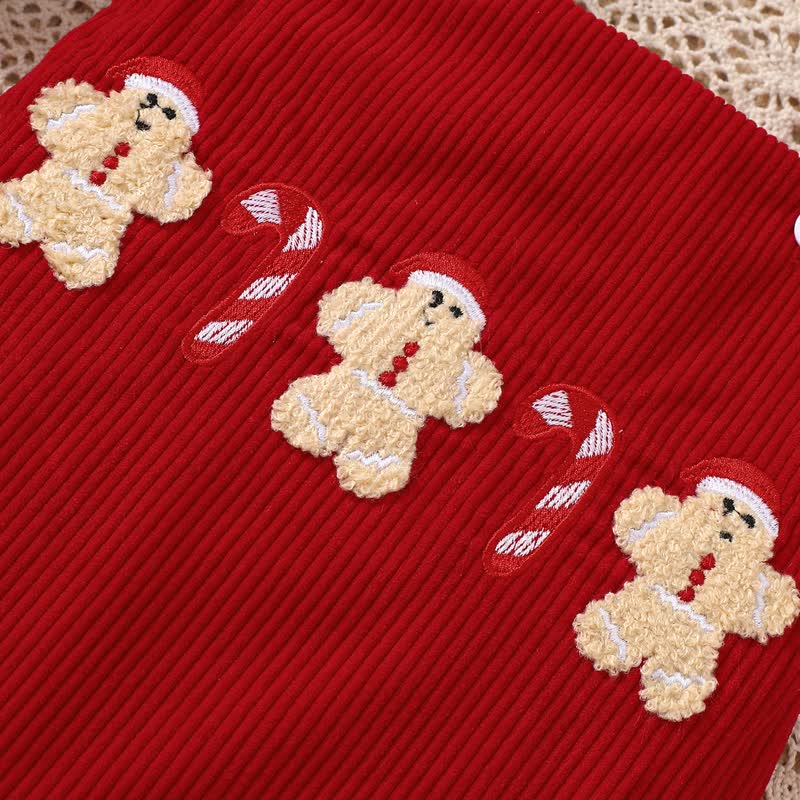 Baby Christmas Gingerbread Man Tank Bodysuit