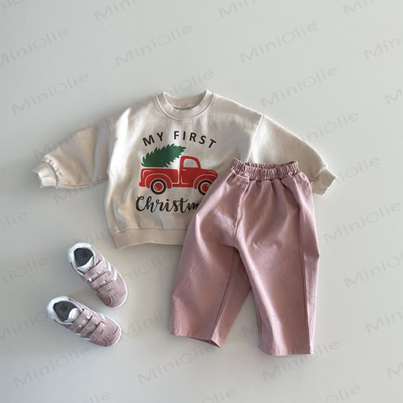 MY FIRST CHRISTMAS Baby 2-piece Set