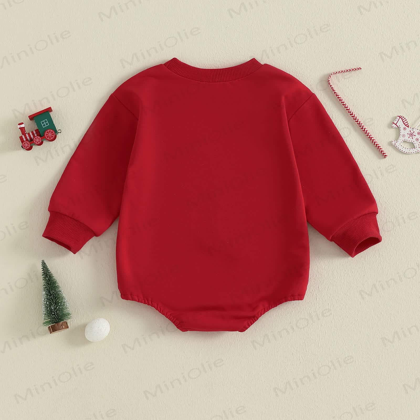 Baby Christmas Bow Bodysuit