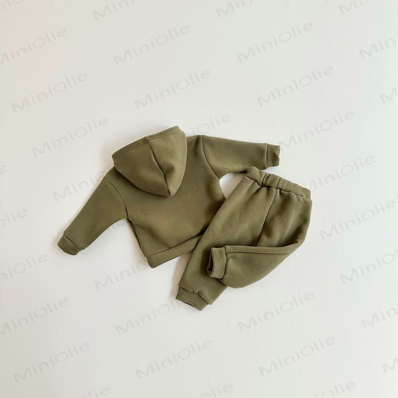 Baby Toddler Fleece Lined Tree 2-piece Set