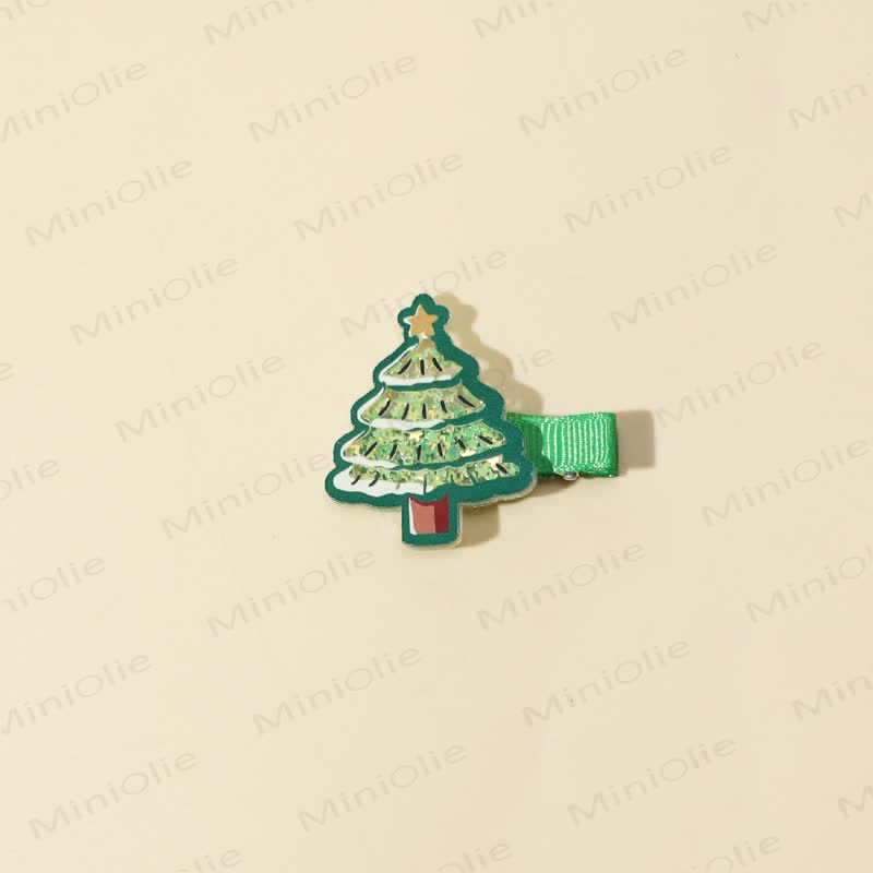 1 PC Baby Lovely Christmas Hair Clip