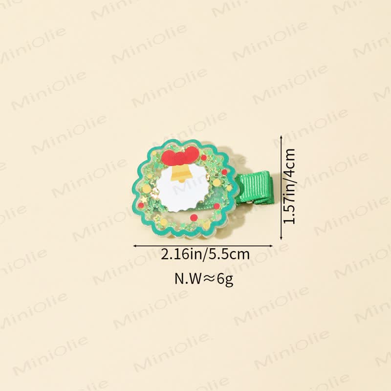 1 PC Baby Lovely Christmas Hair Clip