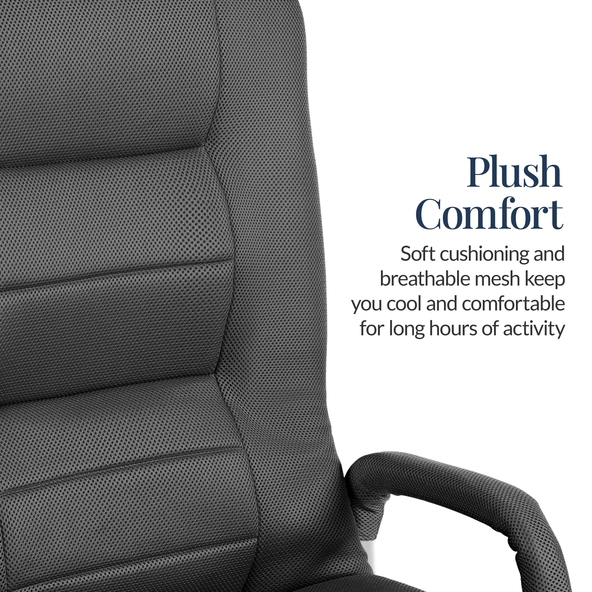Gaming Floor Chair w/ 360-Degree Swivel, Armrest, Adjustable Backrest