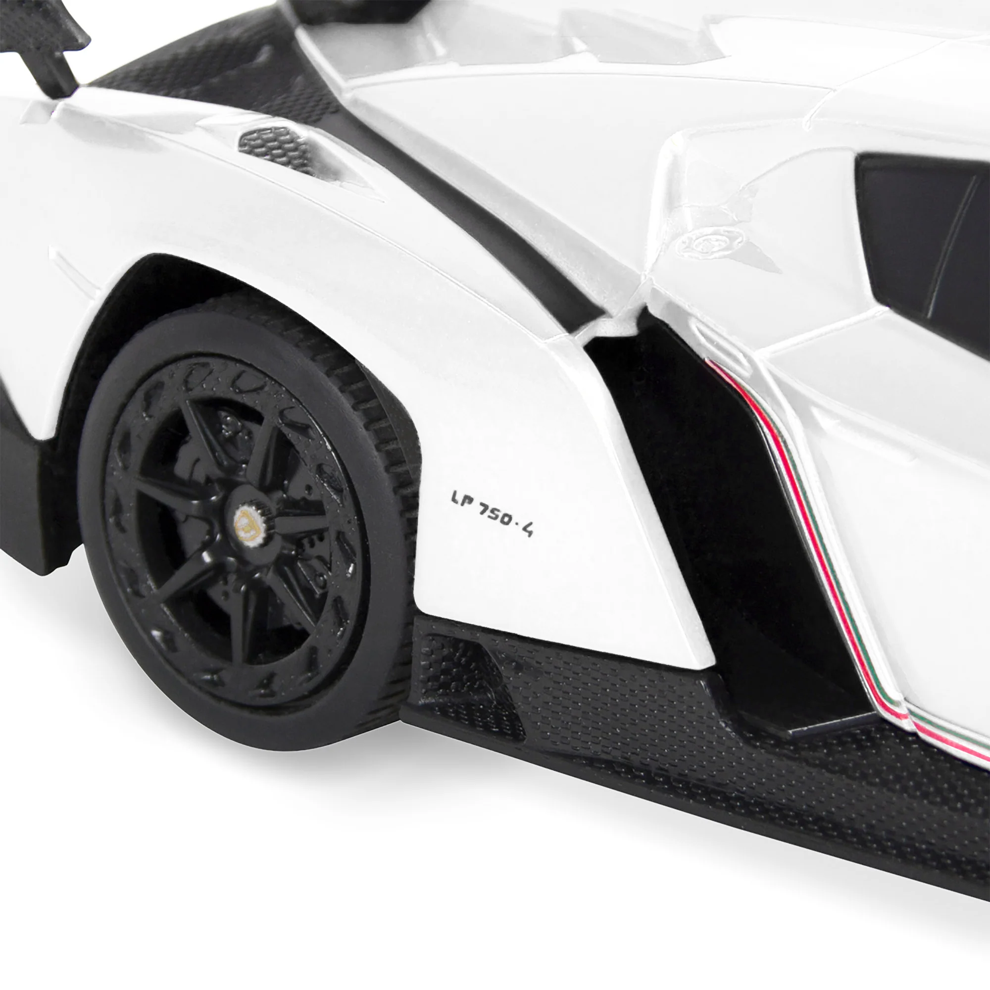 1/24 Kids RC Lamborghini Veneno Racing Car Toy w/ Lights, Shock Suspension