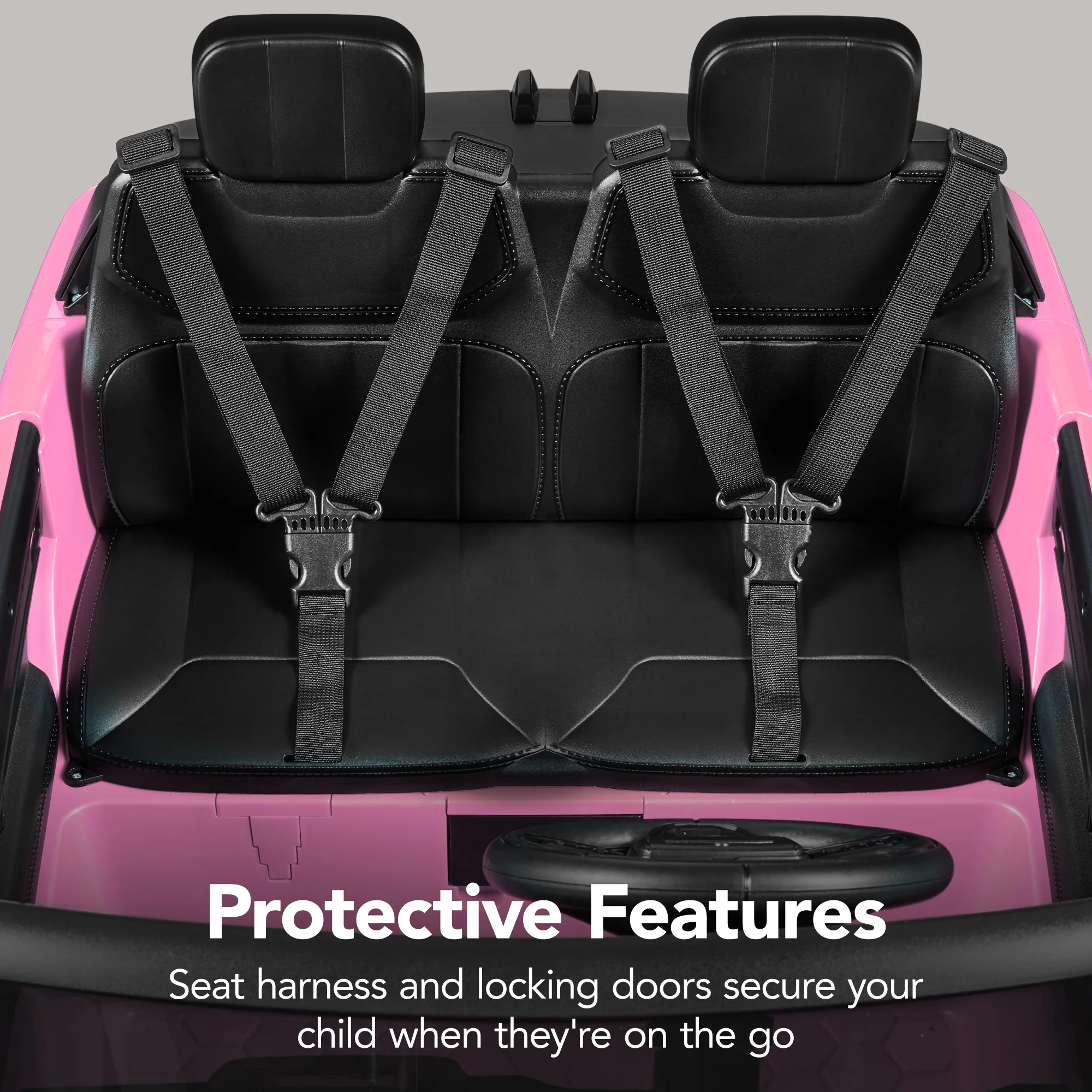 24V 2-Seater Licensed Range Rover Sport Ride-On Car w/ Parent Control