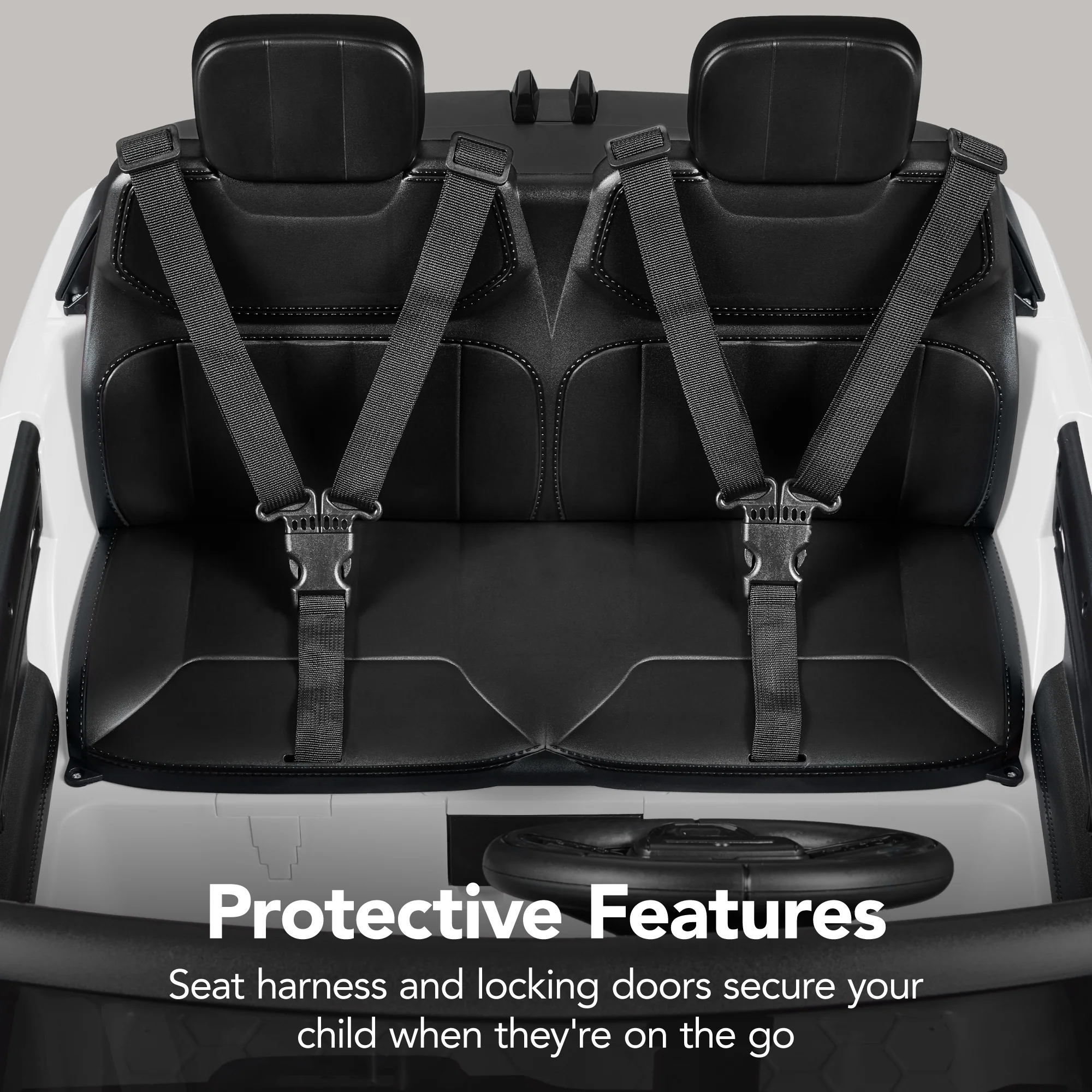 24V 2-Seater Licensed Range Rover Sport Ride-On Car w/ Parent Control