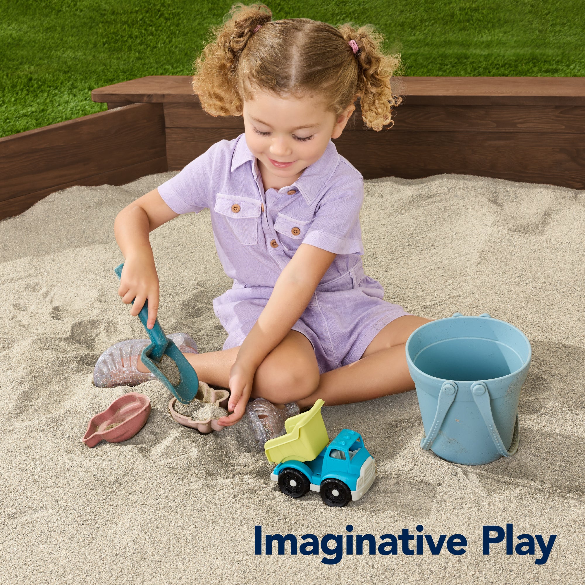 Kid's Wooden Octagonal Sandbox w/ Sand Cover, 4 Reinforced Benches, 8 Seats