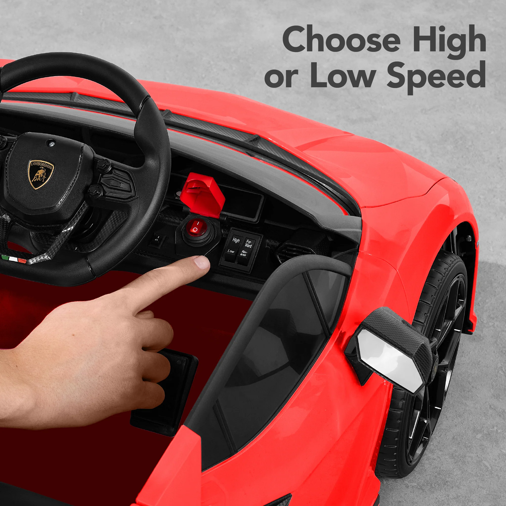 12V Kids Ride-On Car Officially Licensed Lamborghini Revuelto w/ Remote