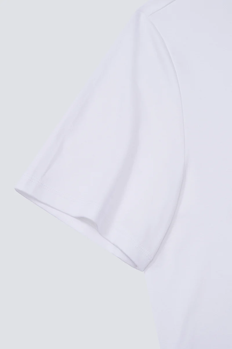 Softex Crew Neck T-Shirt | White WH001Z