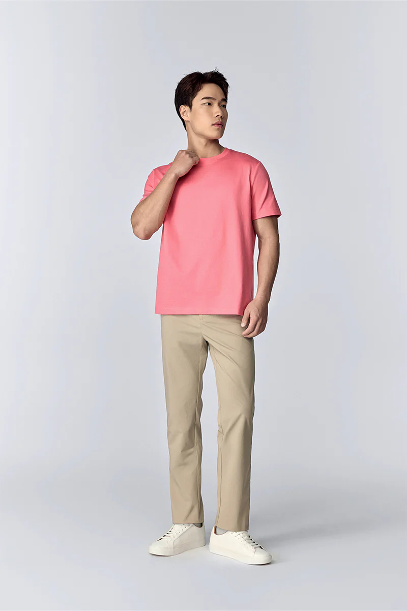 Regal Crew Neck T-Shirt | Pink Lemonade PT1735