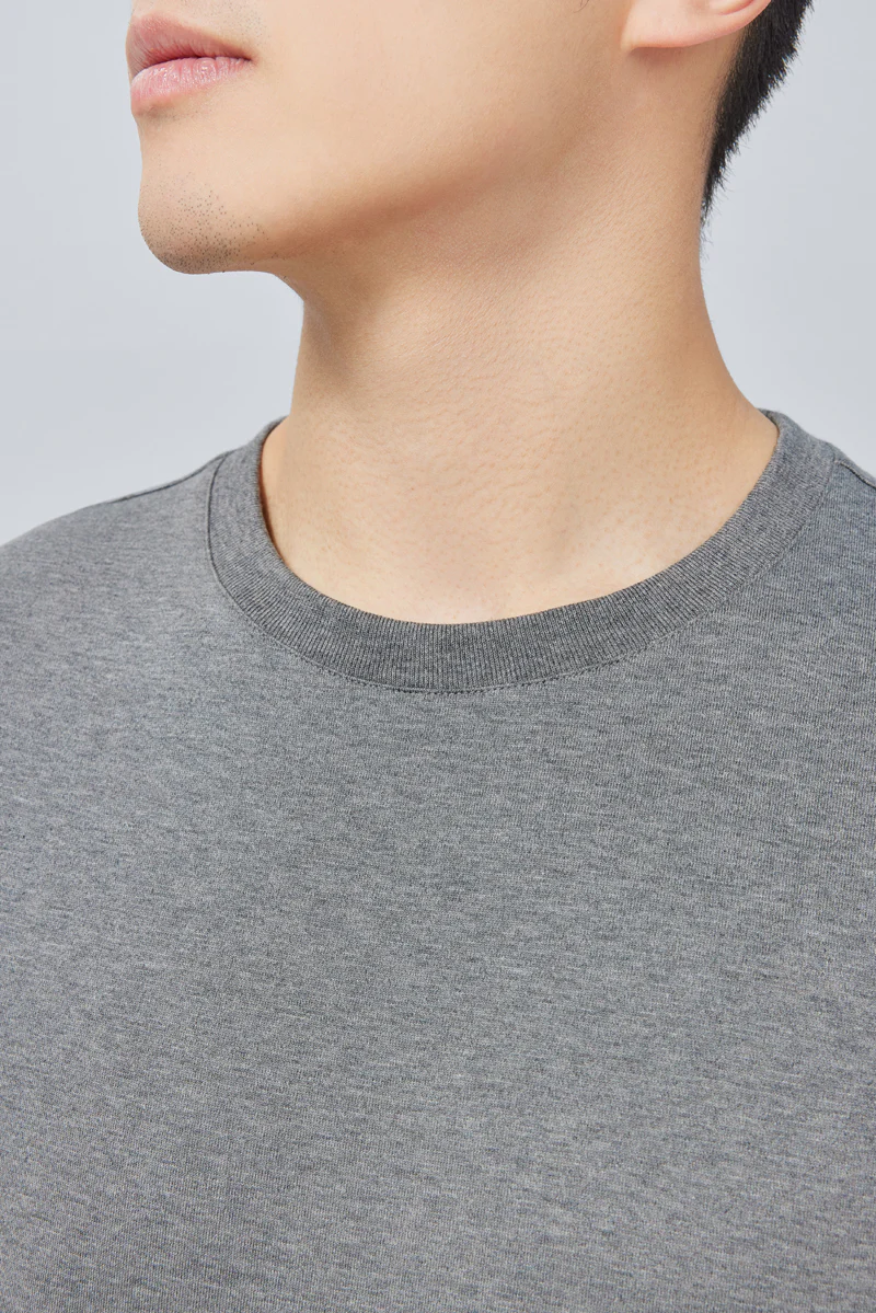 Regal Crew Neck T-Shirt | Dark Grey EBCG30