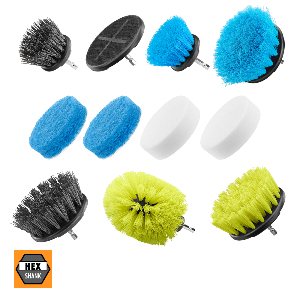11 PC. SCRUBBER ACCESSORY KIT