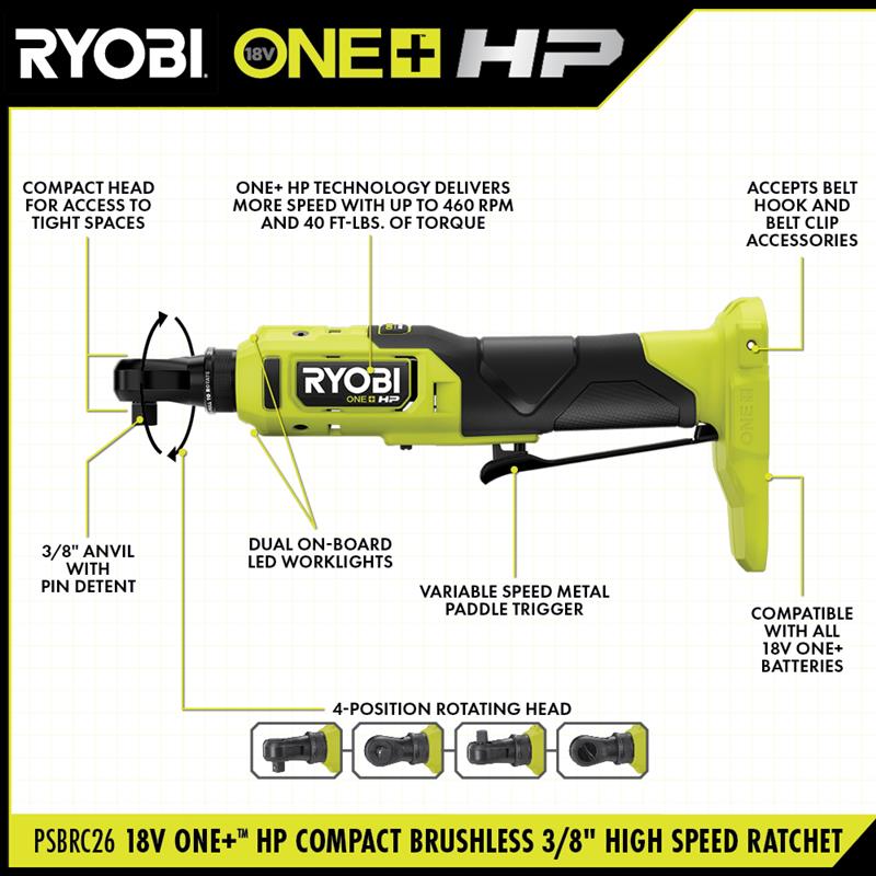 18V ONE+™ HP COMPACT BRUSHLESS 3/8