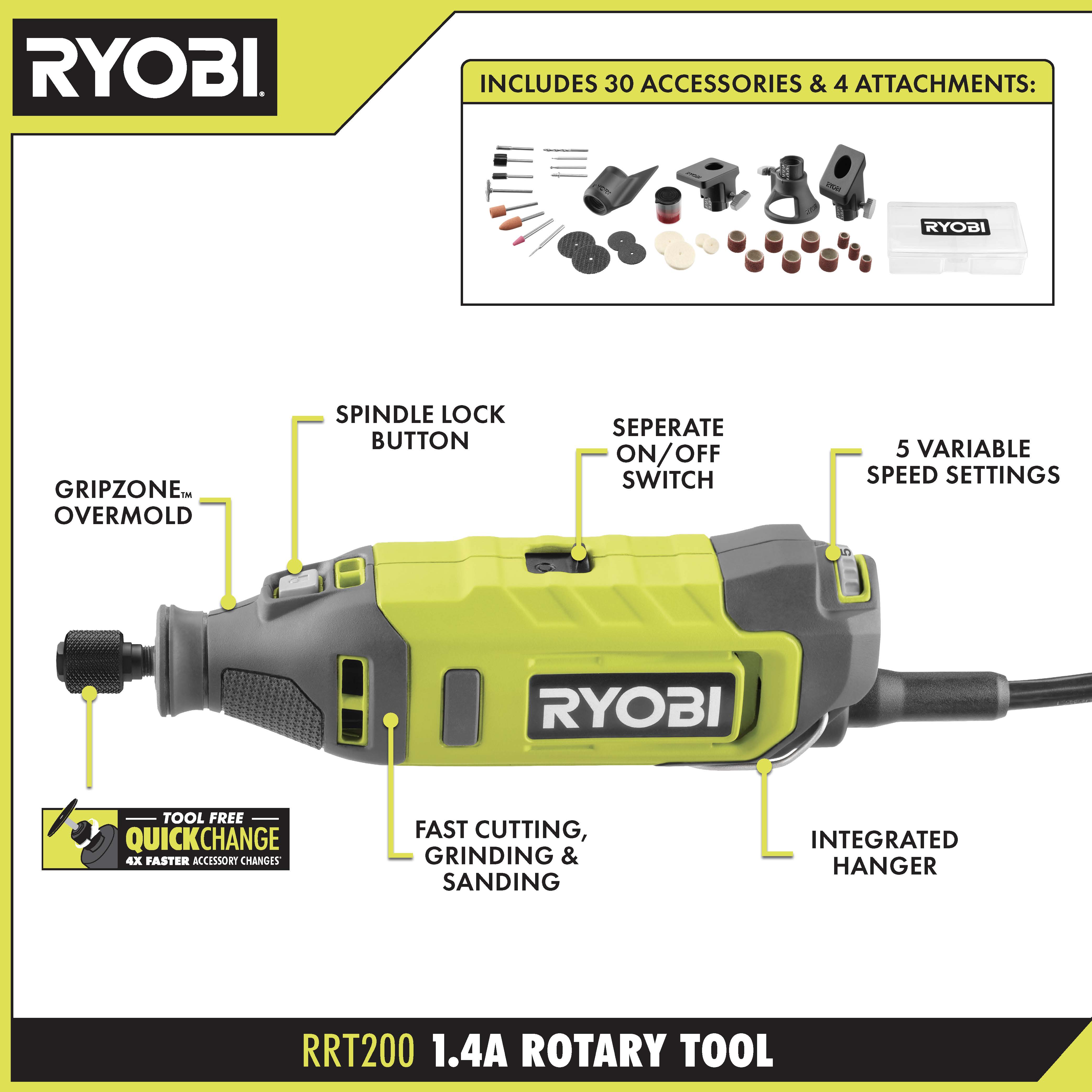 1.4 Amp Rotary Tool