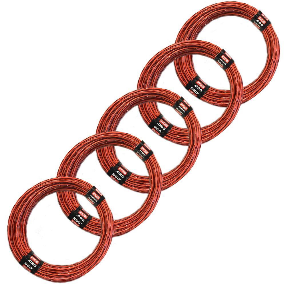 .095 Pre-Cut Spiral Line (5 Pack)