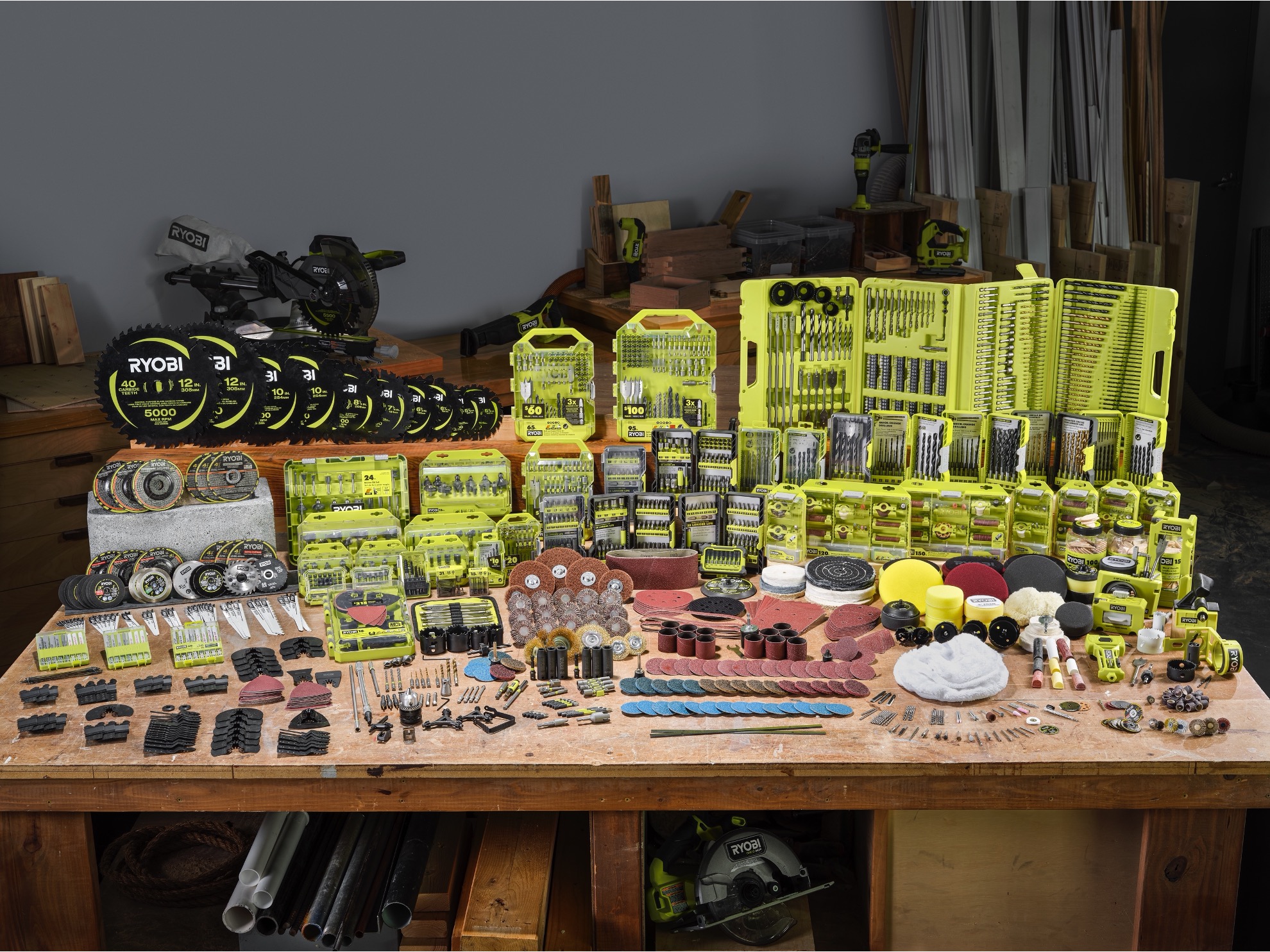 RYOBI 6 PC. 3 in. Cut-Off Wheel Set