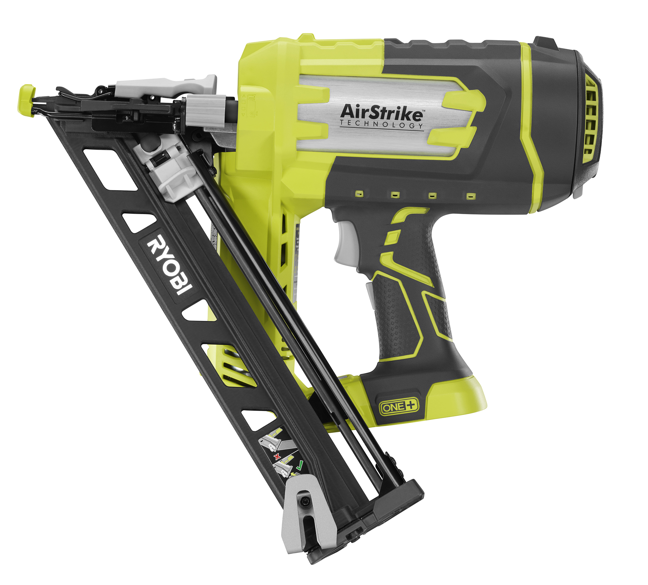 18V ONE+ AirStrike 15GA Angled Finish Nailer
