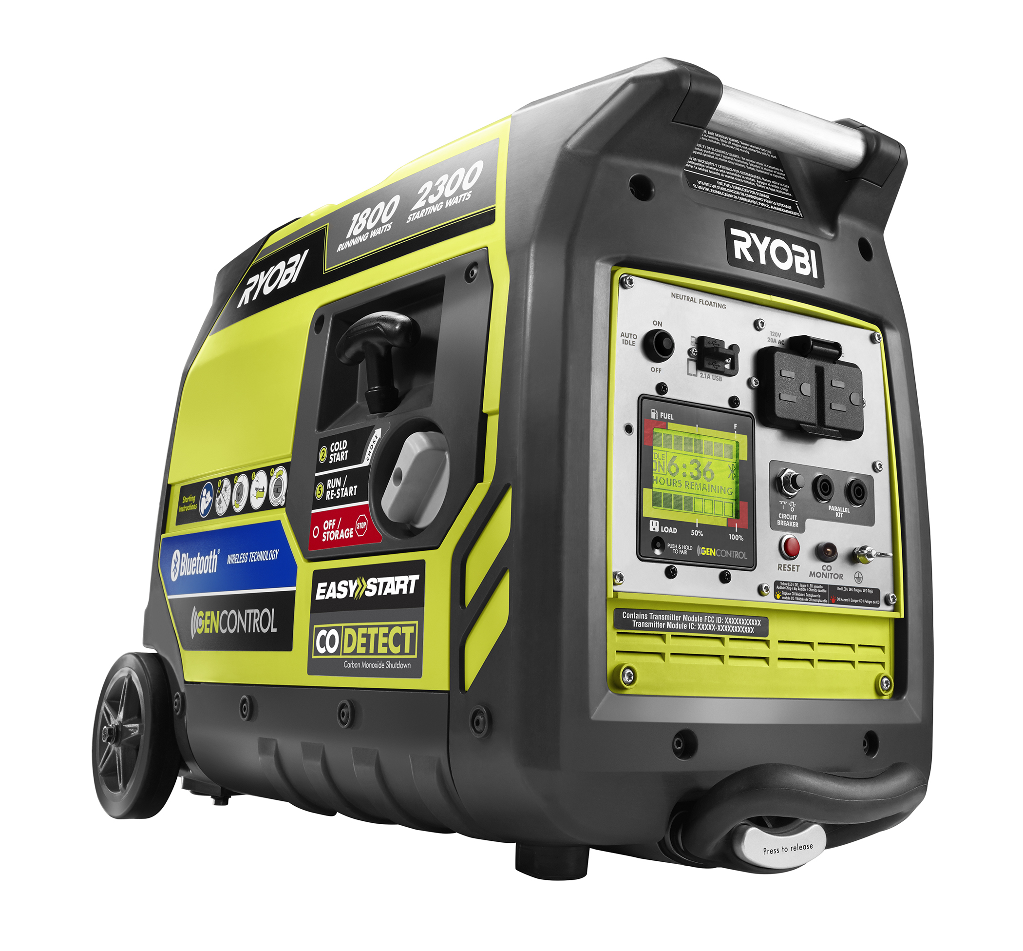2300-Watt Bluetooth Inverter Generator