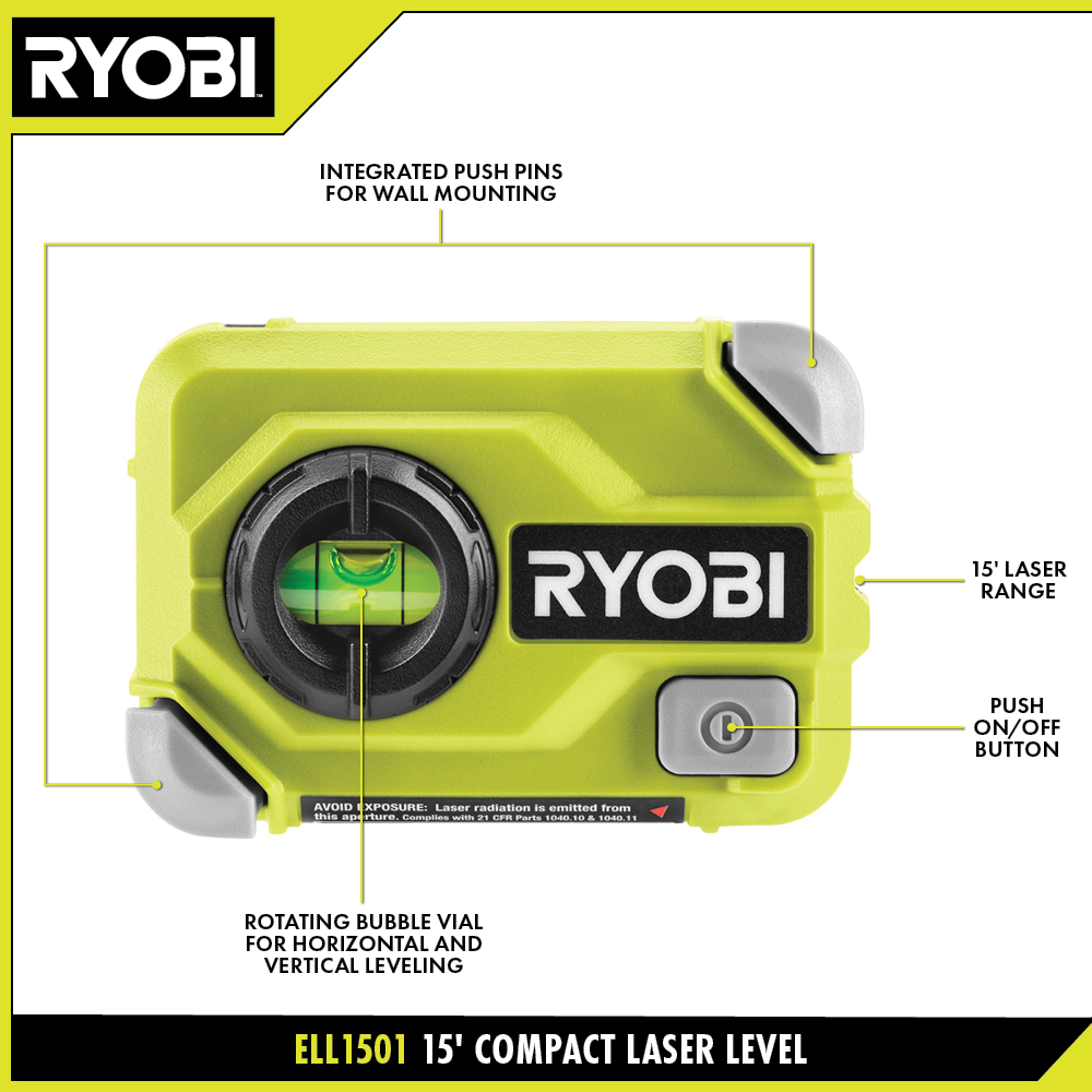 15' Compact Laser Level