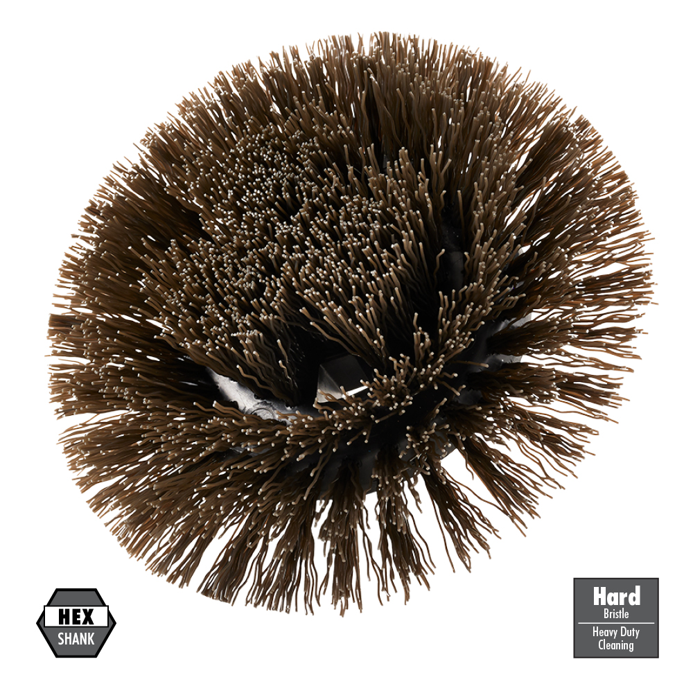 HARD BRISTLE ROUND BRUSH