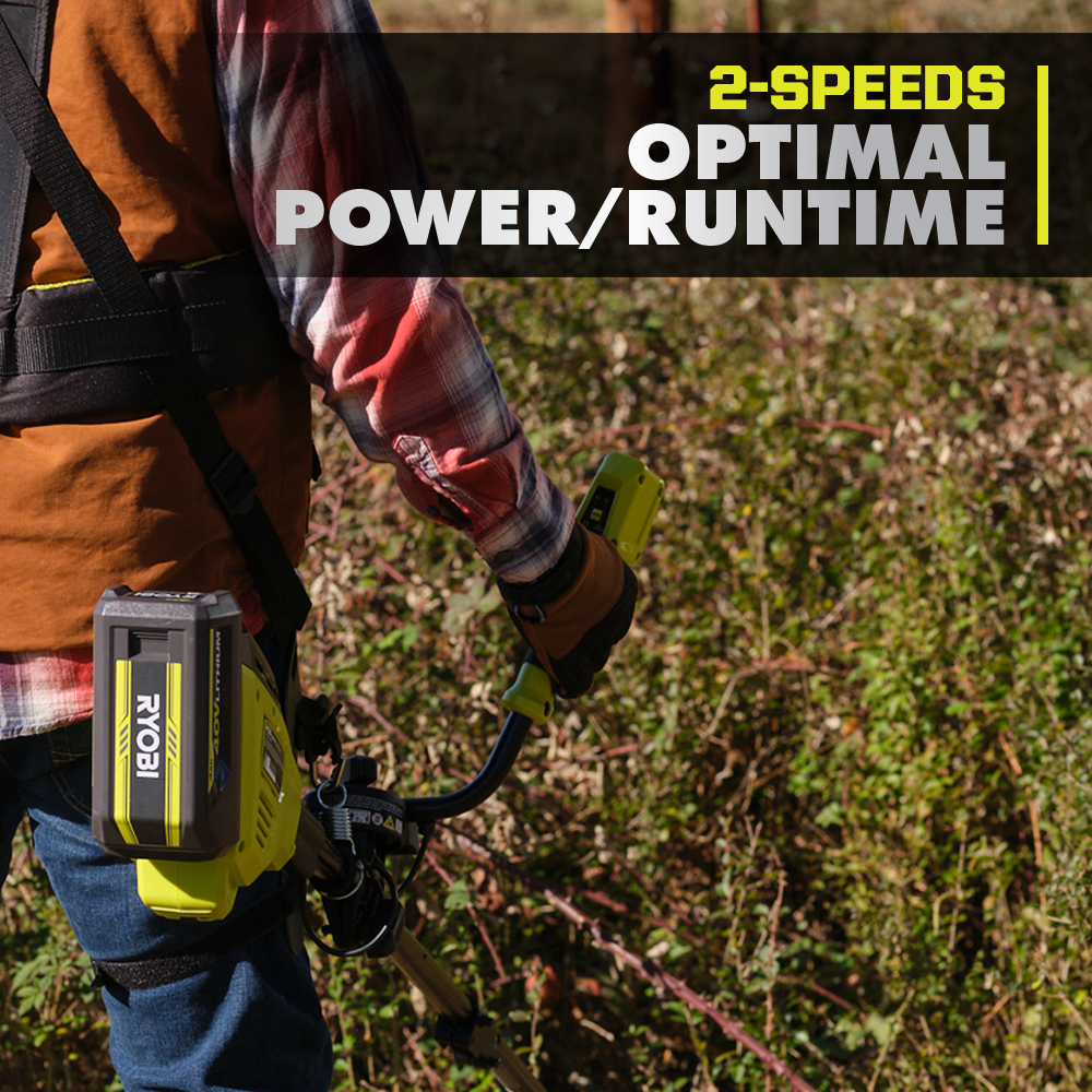 40V HP BRUSHLESS BRUSH CUTTER/STRING TRIMMER