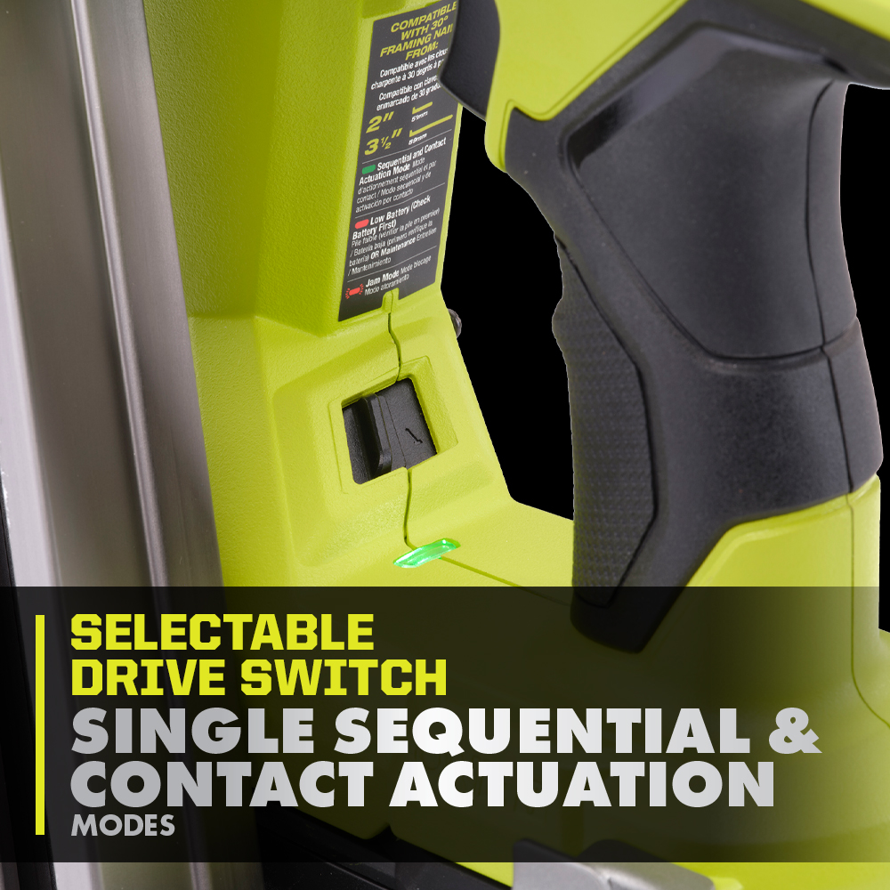 18V ONE+ HP BRUSHLESS 30° AIRSTRIKE FRAMING NAILER KIT