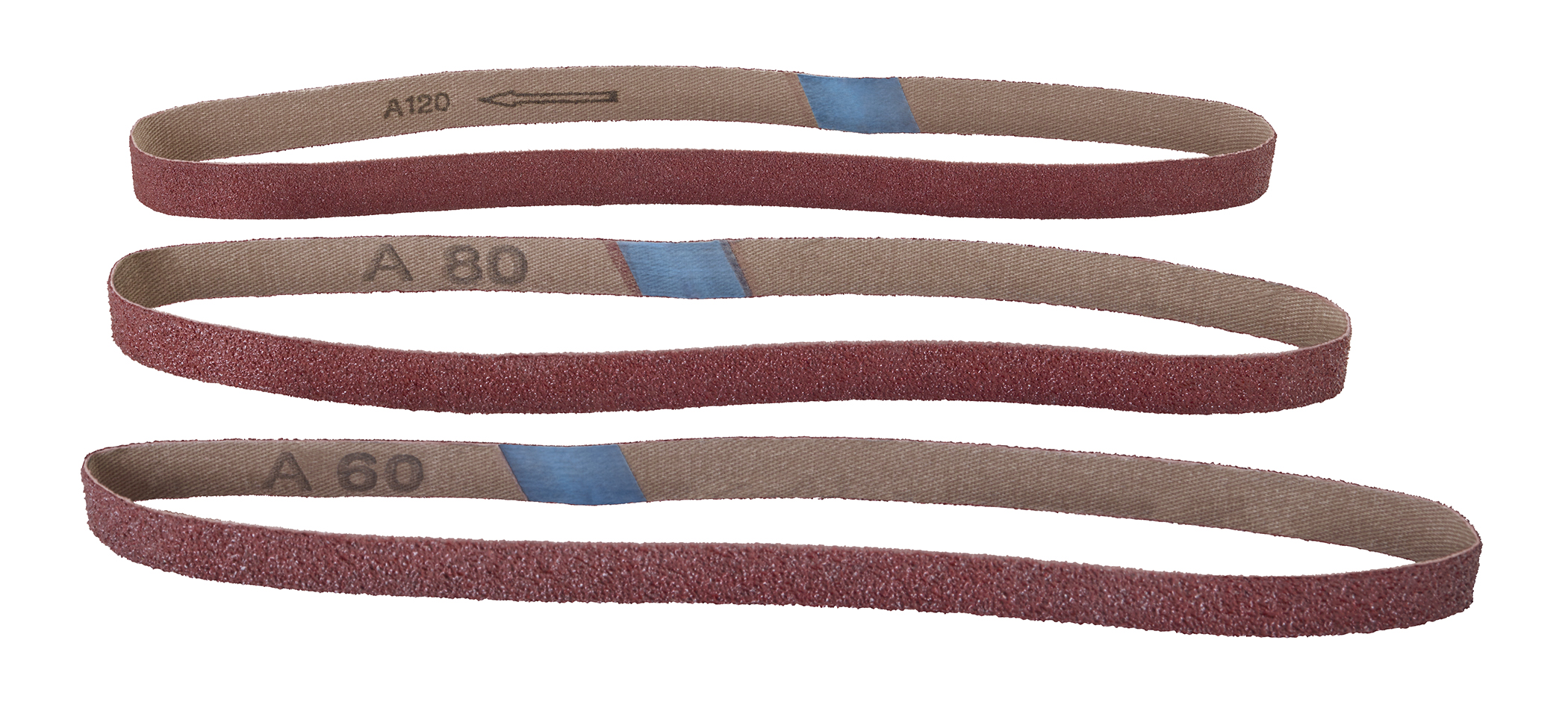 3 PC. FILE SANDER BELTS