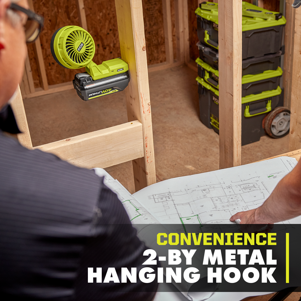 40V BATTERY TOPPER FAN