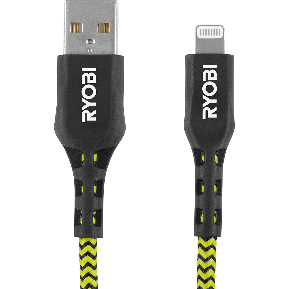 10' USB-A TO LIGHTNING CABLE