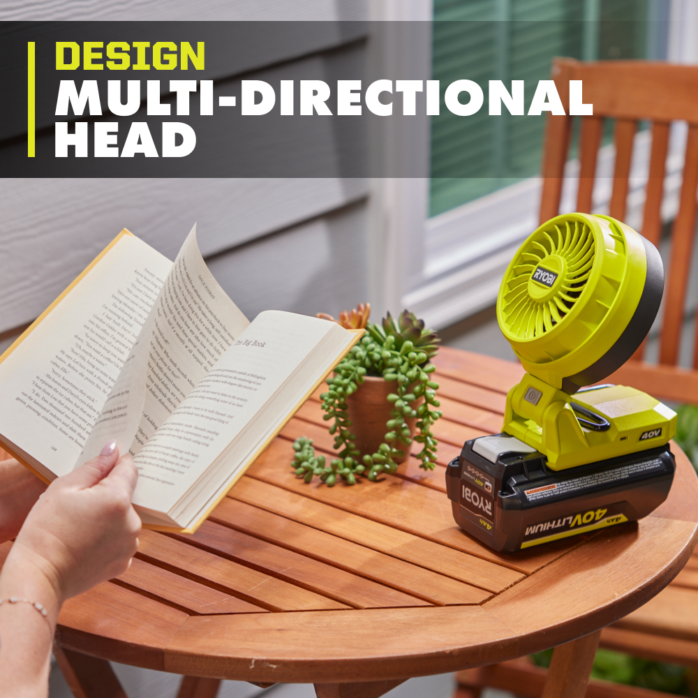 40V BATTERY TOPPER FAN