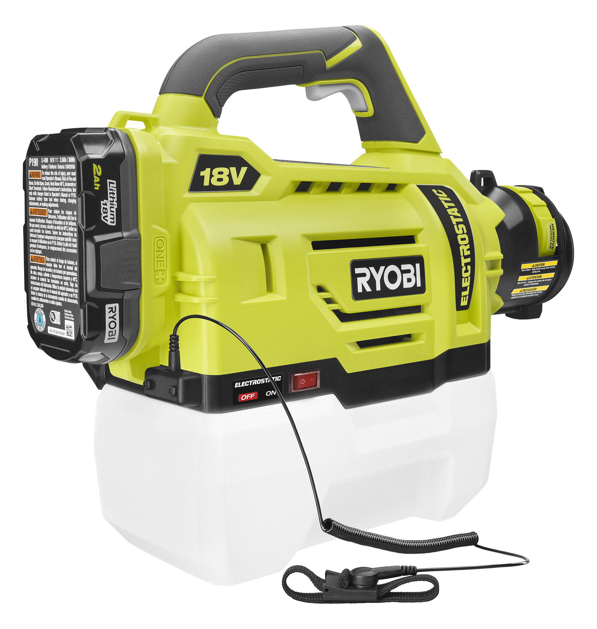 18V ONE+ 1/2 GALLON ELECTROSTATIC SPRAYER Kit