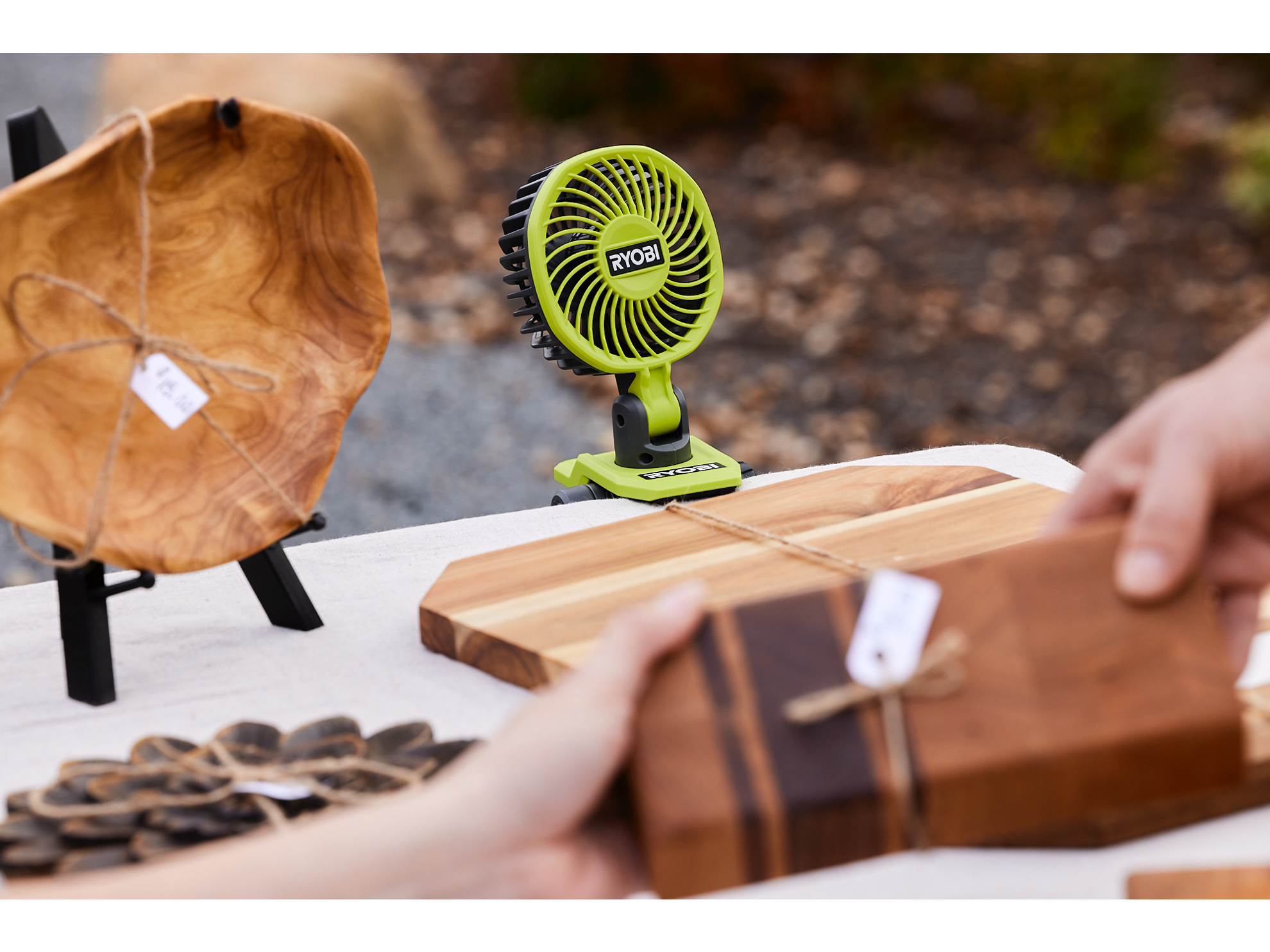 USB LITHIUM CLAMP FAN KIT