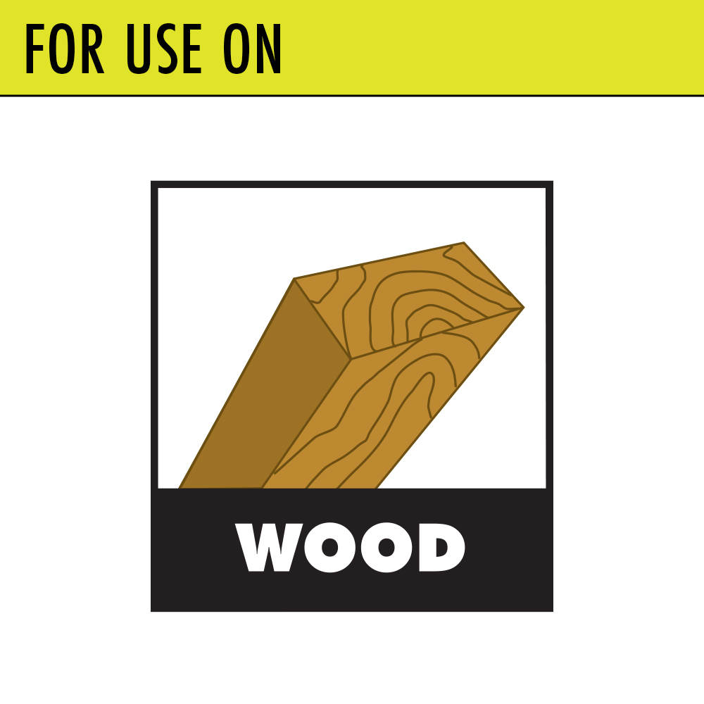 TWIST-LOCK™ WOOD CUTTING WHEEL