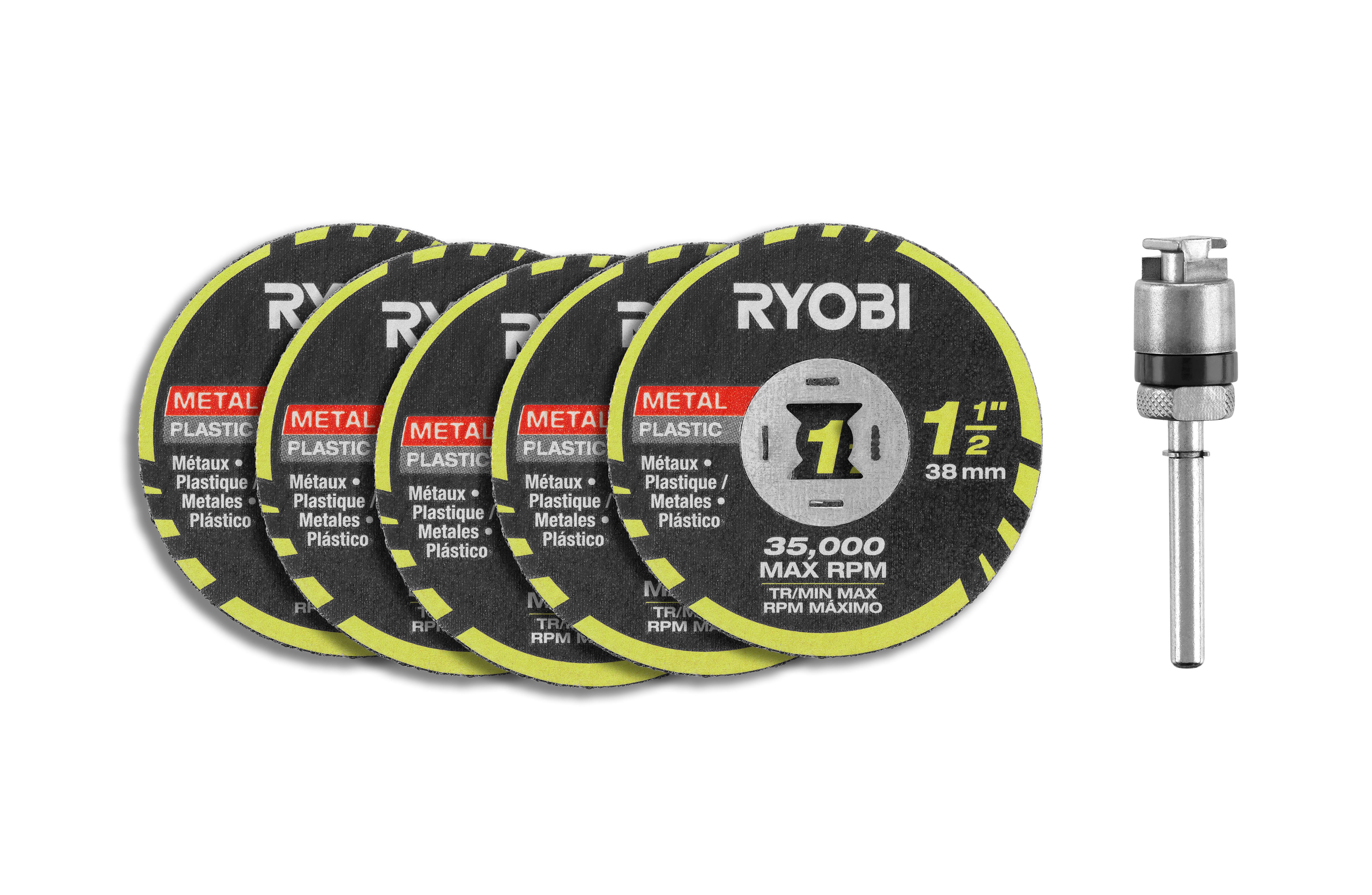 6pc. TWIST LOCK CUT-OFF WHEEL STARTER KIT