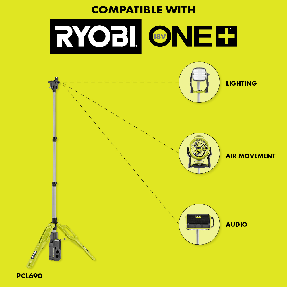 TRIPOWER TRIPOD LED LIGHT