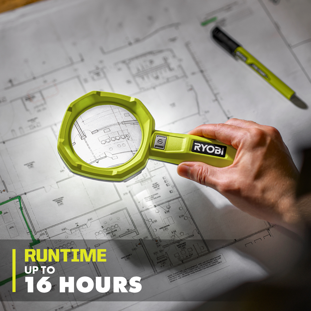 USB LITHIUM LED Magnifying Light