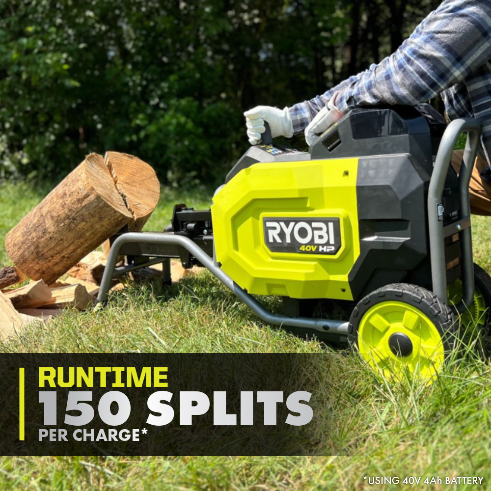 40V HP BRUSHLESS KINETIC LOG SPLITTER KIT