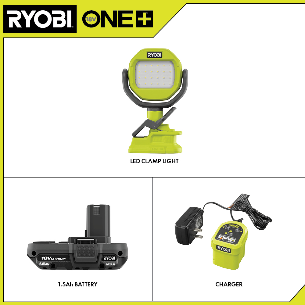 18V ONE+ LED CLAMP LIGHT KIT