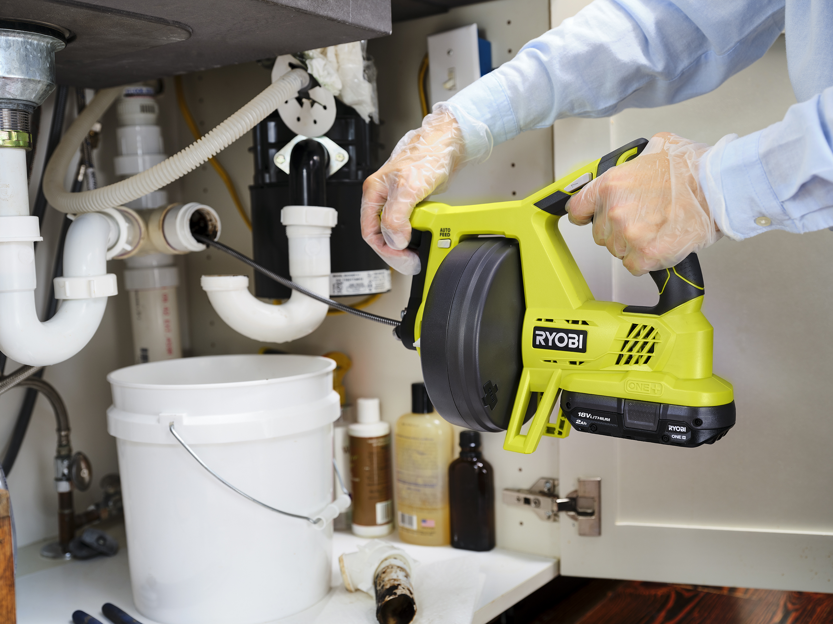 18V ONE+ Drain Auger (Tool Only)