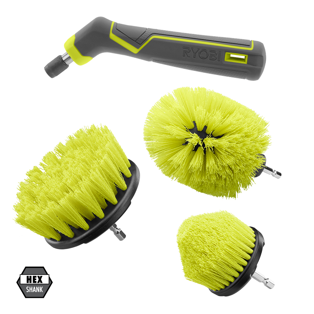 4 PC. MULTI-PURPOSE CLEANING KIT