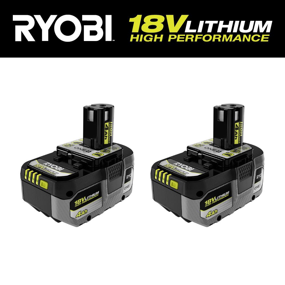 18V ONE+ 4AH LITHIUM HIGH PERFORMANCE BATTERY (2-PACK)