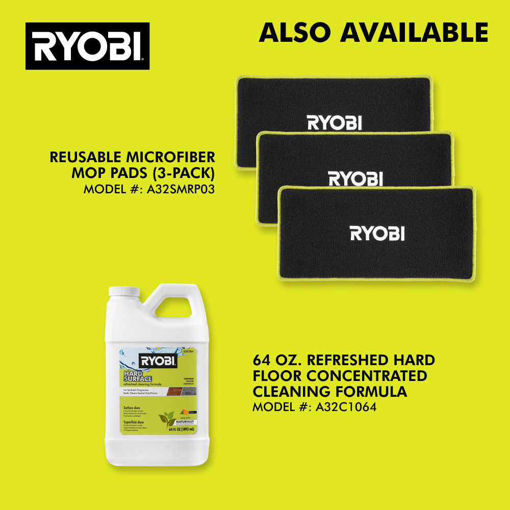 USB LITHIUM POWER SPRAY MOP KIT