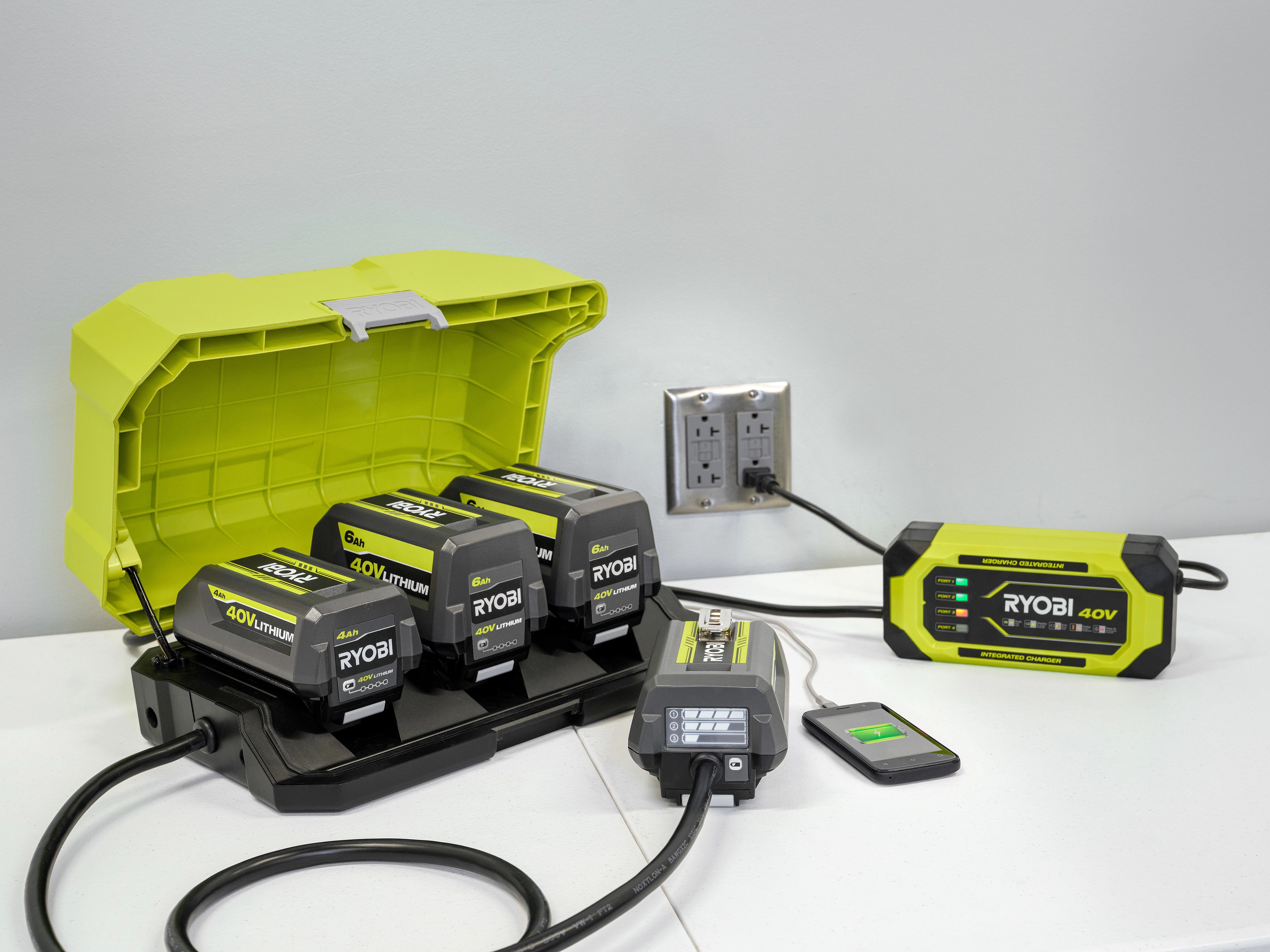 40V INTEGRATED RAPID CHARGER