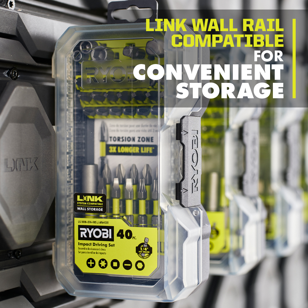 40 PC. IMPACT RATED DRIVING SET