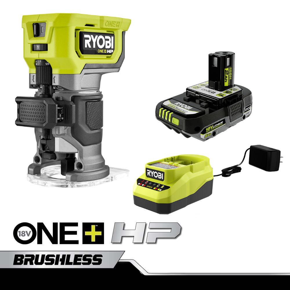 18V ONE+ HP BRUSHLESS COMPACT ROUTER KIT