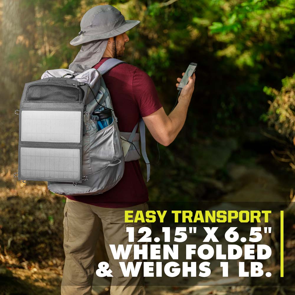 14-WATT FOLDABLE SOLAR PANEL