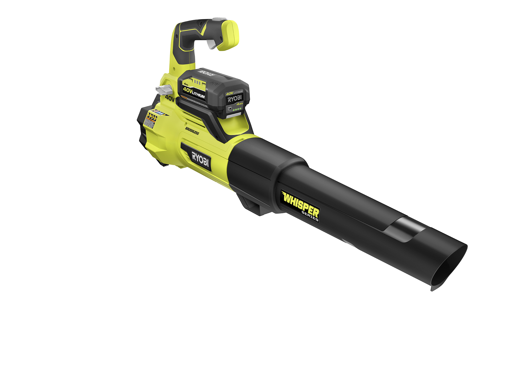 40V BRUSHLESS WHISPER SERIES 550 CFM JET FAN BLOWER KIT